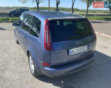 Синий Форд Focus C-Max, объемом двигателя 1.56 л и пробегом 250 тыс. км за 5000 $, фото 4 на Automoto.ua