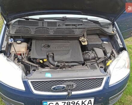 Синий Форд Focus C-Max, объемом двигателя 1.6 л и пробегом 278 тыс. км за 5400 $, фото 6 на Automoto.ua