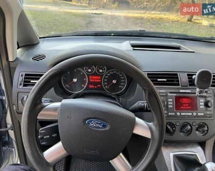 Синий Форд Focus C-Max, объемом двигателя 1.6 л и пробегом 263 тыс. км за 5000 $, фото 14 на Automoto.ua
