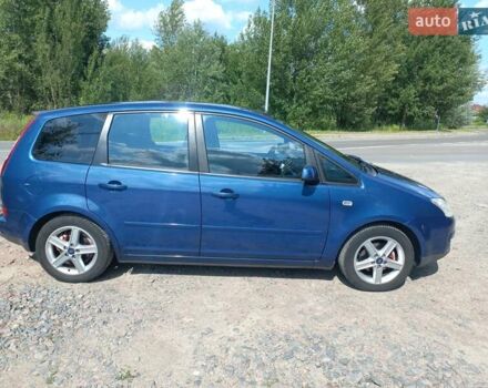 Синий Форд Focus C-Max, объемом двигателя 1.6 л и пробегом 306 тыс. км за 4900 $, фото 2 на Automoto.ua
