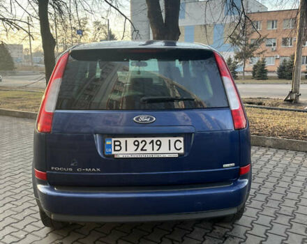 Синий Форд Focus C-Max, объемом двигателя 1.8 л и пробегом 245 тыс. км за 5000 $, фото 4 на Automoto.ua
