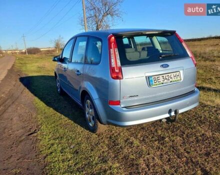 Синий Форд Focus C-Max, объемом двигателя 1.6 л и пробегом 278 тыс. км за 5850 $, фото 3 на Automoto.ua