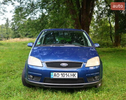 Синий Форд Focus C-Max, объемом двигателя 1.56 л и пробегом 191 тыс. км за 5600 $, фото 1 на Automoto.ua