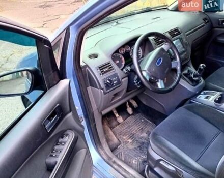 Синий Форд Focus C-Max, объемом двигателя 1.8 л и пробегом 205 тыс. км за 5300 $, фото 4 на Automoto.ua