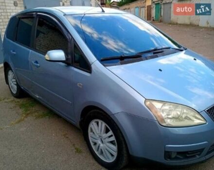 Синий Форд Focus C-Max, объемом двигателя 1.8 л и пробегом 205 тыс. км за 5300 $, фото 1 на Automoto.ua