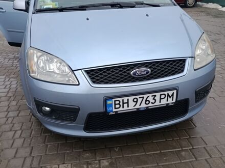 Синий Форд Focus C-Max, объемом двигателя 2 л и пробегом 340 тыс. км за 4500 $, фото 1 на Automoto.ua