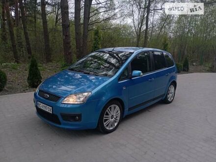 Синій Форд Focus C-Max, об'ємом двигуна 2 л та пробігом 210 тис. км за 4950 $, фото 1 на Automoto.ua