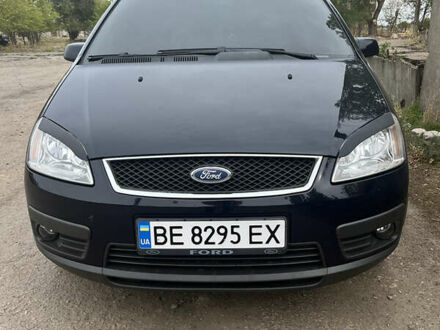 Синий Форд Focus C-Max, объемом двигателя 1.6 л и пробегом 156 тыс. км за 6200 $, фото 1 на Automoto.ua