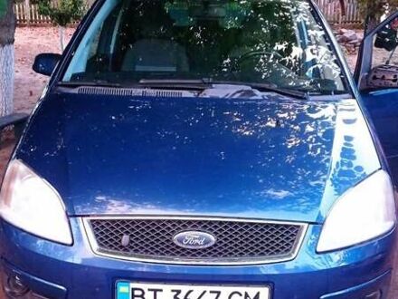 Синий Форд Focus C-Max, объемом двигателя 1.8 л и пробегом 251 тыс. км за 4000 $, фото 1 на Automoto.ua
