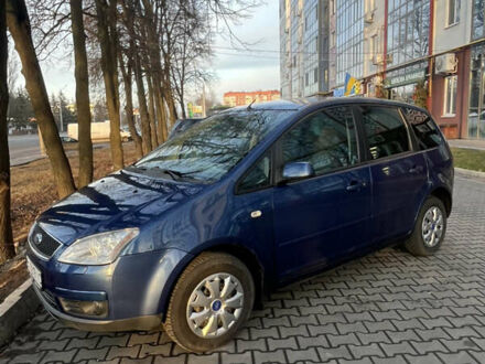 Синий Форд Focus C-Max, объемом двигателя 1.8 л и пробегом 245 тыс. км за 5000 $, фото 1 на Automoto.ua