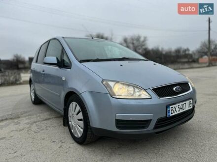 Синий Форд Focus C-Max, объемом двигателя 1.6 л и пробегом 270 тыс. км за 4700 $, фото 1 на Automoto.ua