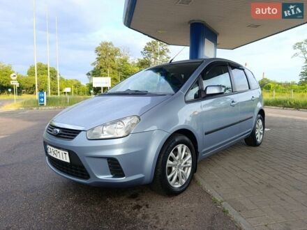 Синий Форд Focus C-Max, объемом двигателя 1.6 л и пробегом 281 тыс. км за 5850 $, фото 1 на Automoto.ua