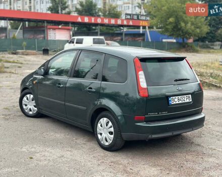 Зеленый Форд Focus C-Max, объемом двигателя 1.6 л и пробегом 230 тыс. км за 4200 $, фото 6 на Automoto.ua