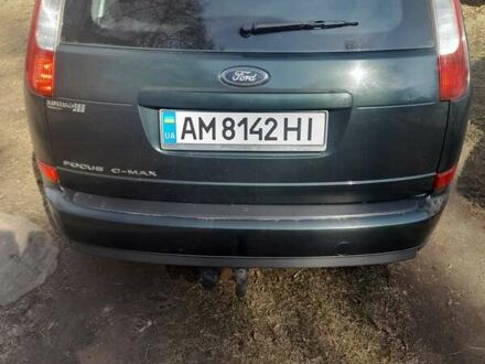 Форд Focus C-Max 2005 у Житомирі на Automoto.ua Зелений Форд Focus C-Max, об'ємом двигуна 1.6 л та пробігом 210 тис. км за 3800 $, фото 1 на Automoto.ua