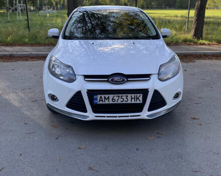 Белый Форд Фокус, объемом двигателя 1.6 л и пробегом 263 тыс. км за 5500 $, фото 1 на Automoto.ua