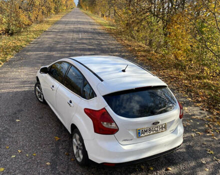 Форд Фокус 2013 в Белой Церкве на Automoto.ua Белый Форд Фокус, объемом двигателя 1 л и пробегом 188 тыс. км за 5699 $, фото 8 на Automoto.ua