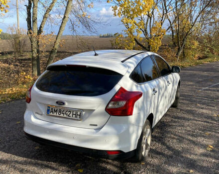 Форд Фокус 2013 в Белой Церкве на Automoto.ua Белый Форд Фокус, объемом двигателя 1 л и пробегом 188 тыс. км за 5699 $, фото 5 на Automoto.ua