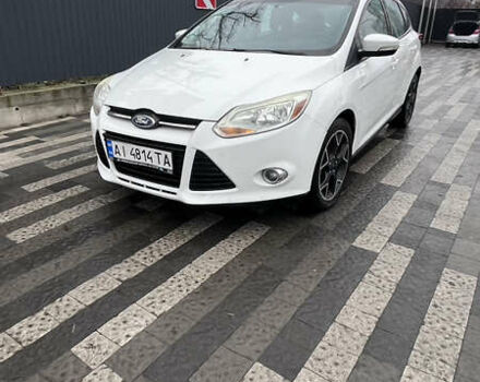Белый Форд Фокус, объемом двигателя 2 л и пробегом 212 тыс. км за 8000 $, фото 1 на Automoto.ua