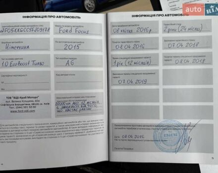 Белый Форд Фокус, объемом двигателя 1 л и пробегом 88 тыс. км за 9400 $, фото 63 на Automoto.ua