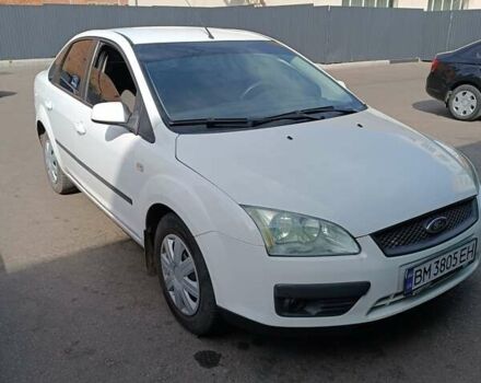 Белый Форд Фокус, объемом двигателя 1.6 л и пробегом 230 тыс. км за 4400 $, фото 1 на Automoto.ua