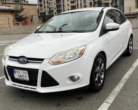 Форд Фокус 2013 в Киеве на Automoto.ua Белый Форд Фокус, объемом двигателя 2 л и пробегом 215 тыс. км за 8400 $, фото 1 на Automoto.ua