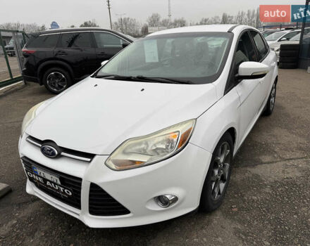 Белый Форд Фокус, объемом двигателя 2 л и пробегом 215 тыс. км за 9490 $, фото 1 на Automoto.ua