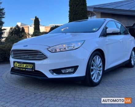 Форд Фокус 2015 в Львове на Automoto.ua Белый Форд Фокус, объемом двигателя 2 л и пробегом 53 тыс. км за 9900 $, фото 2 на Automoto.ua
