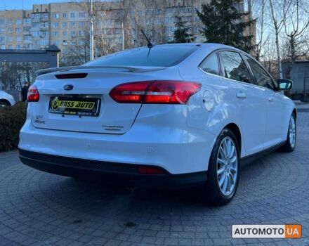 Форд Фокус 2015 в Львове на Automoto.ua Белый Форд Фокус, объемом двигателя 2 л и пробегом 53 тыс. км за 9900 $, фото 6 на Automoto.ua