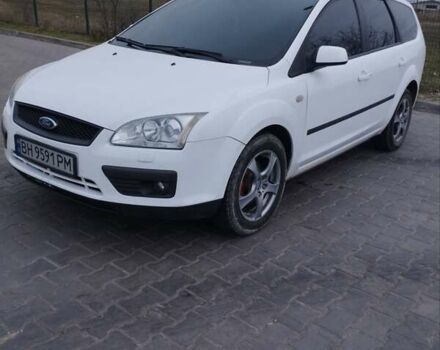 Білий Форд Фокус, об'ємом двигуна 1.6 л та пробігом 320 тис. км за 4500 $, фото 1 на Automoto.ua