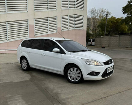 Форд Фокус 2009 в Одессе на Automoto.ua Белый Форд Фокус, объемом двигателя 1.6 л и пробегом 228 тыс. км за 6800 $, фото 1 на Automoto.ua