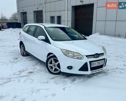 Белый Форд Фокус, объемом двигателя 1.6 л и пробегом 218 тыс. км за 6500 $, фото 1 на Automoto.ua