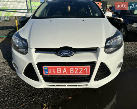 Белый Форд Фокус, объемом двигателя 2 л и пробегом 261 тыс. км за 7500 $, фото 1 на Automoto.ua