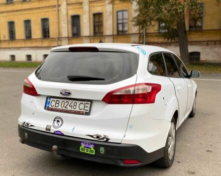 Форд Фокус 2013 в Чернигове на Automoto.ua Белый Форд Фокус, объемом двигателя 1.6 л и пробегом 385 тыс. км за 7000 $, фото 20 на Automoto.ua