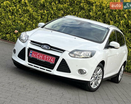 Белый Форд Фокус, объемом двигателя 1.6 л и пробегом 218 тыс. км за 8799 $, фото 1 на Automoto.ua