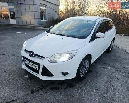 Белый Форд Фокус, объемом двигателя 1.56 л и пробегом 231 тыс. км за 7500 $, фото 1 на Automoto.ua
