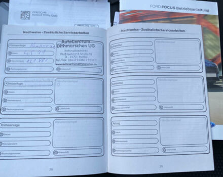 Білий Форд Фокус, об'ємом двигуна 1.5 л та пробігом 214 тис. км за 9499 $, фото 55 на Automoto.ua