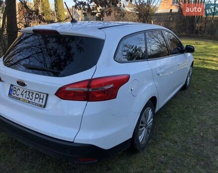 Белый Форд Фокус, объемом двигателя 1.5 л и пробегом 236 тыс. км за 9350 $, фото 3 на Automoto.ua