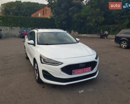 Белый Форд Фокус, объемом двигателя 1.5 л и пробегом 82 тыс. км за 19900 $, фото 1 на Automoto.ua