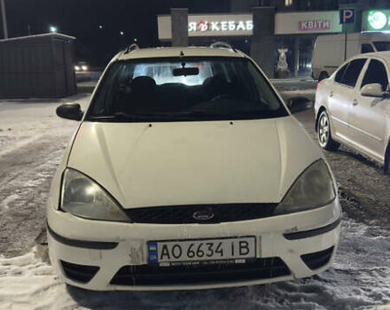 Белый Форд Фокус, объемом двигателя 1.6 л и пробегом 355 тыс. км за 2800 $, фото 1 на Automoto.ua