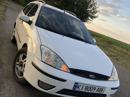 Форд Фокус 2003 в Корсунь-Шевченковском на Automoto.ua Белый Форд Фокус, объемом двигателя 1.6 л и пробегом 269 тыс. км за 3100 $, фото 1 на Automoto.ua