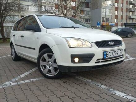 Білий Форд Фокус, об'ємом двигуна 1.56 л та пробігом 275 тис. км за 4600 $, фото 1 на Automoto.ua