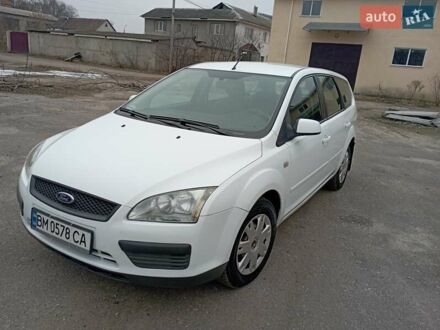 Форд Фокус 2007 в Глухове на Automoto.ua Белый Форд Фокус, объемом двигателя 1.6 л и пробегом 250 тыс. км за 4999 $, фото 1 на Automoto.ua