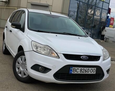 Белый Форд Фокус, объемом двигателя 1.6 л и пробегом 200 тыс. км за 6200 $, фото 1 на Automoto.ua