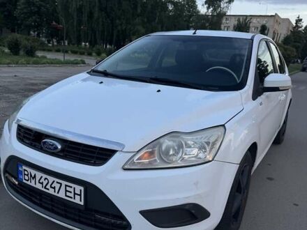 Форд Фокус 2008 в Сумах на Automoto.ua Белый Форд Фокус, объемом двигателя 1.6 л и пробегом 250 тыс. км за 5000 $, фото 1 на Automoto.ua