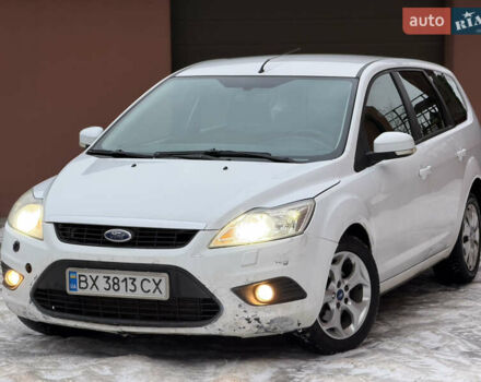 Белый Форд Фокус, объемом двигателя 1.6 л и пробегом 355 тыс. км за 3650 $, фото 1 на Automoto.ua