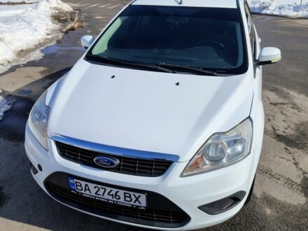 Белый Форд Фокус, объемом двигателя 1.6 л и пробегом 294 тыс. км за 5300 $, фото 1 на Automoto.ua