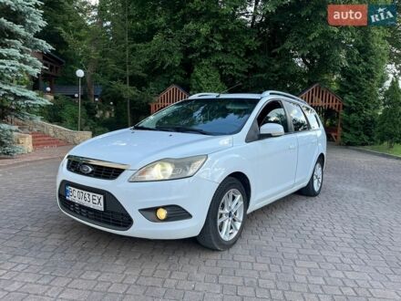 Белый Форд Фокус, объемом двигателя 1.56 л и пробегом 374 тыс. км за 4300 $, фото 1 на Automoto.ua