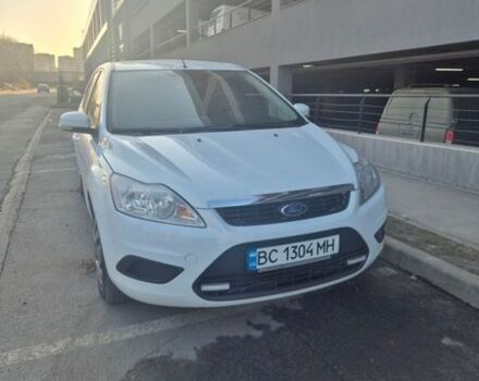 Белый Форд Фокус, объемом двигателя 1.6 л и пробегом 217 тыс. км за 5000 $, фото 1 на Automoto.ua