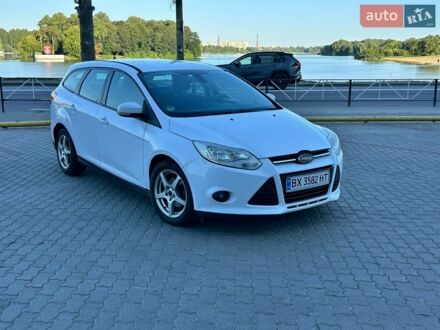 Білий Форд Фокус, об'ємом двигуна 1.6 л та пробігом 223 тис. км за 5950 $, фото 1 на Automoto.ua