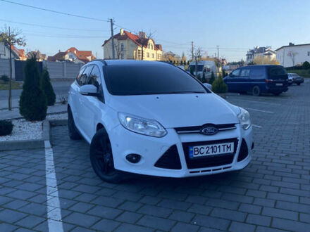 Белый Форд Фокус, объемом двигателя 1.6 л и пробегом 260 тыс. км за 7000 $, фото 1 на Automoto.ua